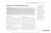 Status Epilepticus - L.S. · PDF fileContinuum (Minneap Minn) 2013;19(3):767–794. INTRODUCTION Status epilepticus is a severe neuro-logic condition with significant mor- ... to be