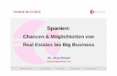 Vortrag Spanien Chancen & Möglichkeiten von Real Estates ... · PDF fileViele Deutsche zieht es ... (und Erben) ihren steuerlichen ... Über 402.678,11 bis 2.007.380,43 1,0500 1,6676