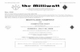 The Milliwatt May 2008 - bratsatv.orgbratsatv.org/milliwatt/pdf/Milliwatt_05_2008.pdf · The Milliwatt May 2008 06/11/2008 03:48 ... Heru Walmsley, W3WVV Vice Chairman, Technical: