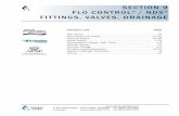 SECTION 9 FLO CONTROL / NDS FITTINGS, VALVES, · PDF fileFLO CONTROL® / NDS® FITTINGS, VALVES, DRAINAGE. ... Cell class 12454-B ... Reference chemical resistance under NBR (Nitrile)