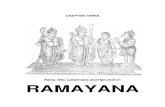 Rama, Sita, Lakshmana and Hanuman in RAMAYANA - … II Book/Year II-Chap.3-RAMAYANA.pdf · Year II Chapter 3-RAMAYANA 34 came to Mithila with his retinue. Janaka arranged for a grand