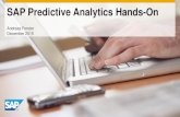 SAP Predictive Analytics Hands-On · PDF fileE-book: Predictive Modeling with Automated Analytics / SAP Predictive Analytics 2.x https: