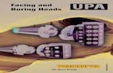 Facing and UPA Boring Heads - · PDF file2 Universal Facing and Boring Heads For use on universal milling and boring machines, jig borers etc. suitable for all types of work in single