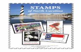 Stamps of NC album pagesstamps.org/userfiles/file/albums/NorthCarolina.pdf · STAMPS of North Carolina. ... (Scott 1846) Greatly admired by Lincoln, ... However he a, ppreciaetd the