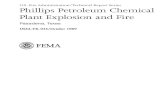 TR-035 Phillips Petroleum Chemical Plant Explosion and · PDF filePhillips Petroleum Chemical Plant Explosion and Fire ... Phillips Petroleum Chemical Plant Explosion and Fire Pasadena,