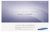 Color Laser Printer - static.highspeedbackbone.netstatic.highspeedbackbone.net/...Color-Laser-Printer... · CLP-310 Series Color Laser Printer User’s Guide imagine the possibilities