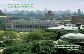 Columbia University Sustainability Plan - Home ... · PDF fileThe Columbia University Sustainability Plan is the University’s first ... campus submits its first Climate Action Plan