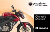 REV. 01, MAY 12 - Homepage - Motohive · PDF file1800 233 2453 or e-mail us at: customerservice@bajajauto.co.in or visit the Bajaj Auto website   To be a part of the Pulsarmania,