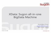 XData: Sugon all-in-one BigData Machineindico.ihep.ac.cn/event/2813/session/2/contribution/141/material/... · XData: Sugon all-in-one BigData Machine Huaiming Song songhm@sugon.com