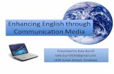 Enhancing(English(through( Communicaon(Media · PDF fileEnhancing(English(through(Communicaon(Media ((Presented(byKateBurrill ... Tahun Gararbi S4200 5 senses Animals 2 Learning Games