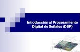 Introducción al Procesamiento Digital de Señales (DSP) · PDF fileMRI, PET, SPECT, ... Sistemas de comunicación ... – Control de procesos Separación Señal y Ruido – Filtrado