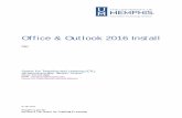 Office & Outlook 2016 Install - University of · PDF file5/16/2017 Brought to you by: umTech & The Center for Teaching & Learning . Office & Outlook 2016 Install Mac Center for Teaching