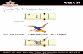 The Fretboar… · Playing 3 strings of the pattern, moving back one string and playing 3 more. Repeat this until you reach the high E string, ... Guitar Mastery Method ...