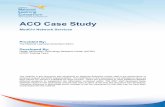 ACO Case Study - Health IT · PDF fileACO Case Study MedChi Network Services . Provided By: The National Learning Consortium (NLC) Developed By: Health Information Technology Research