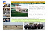 SAFINA CHILDREN HOME -  · PDF fileWeb:   Office Address: Address: Suite # 002, Hamza Tower, F-11/1, Islamabad, Pakistan Bank details for Donations Safina