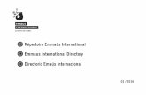 Répertoire Emmaüs International Emmaus International ... · PDF fileAv. Gualberto Villaroel n°420 +591 25 24 13 56 ... (G.E.V.) Rua das Magnolias 730 +55 ... Estrada das Correias,