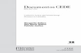 Documentos CEDE -   · PDF fileDocumentos CEDE CEDE ... Carrera 1ª Este No. 19 – 27, edificio Aulas 6, A. A. 4976 Bogotá, D. C., Colombia ... JEL Classification: P37, D74, H56