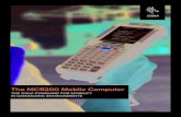MC9200 Mobile Computer Brochure - Zebra Technologies · PDF file1 zebra technologies | MC9200 Mobile Computer | brochure When it comes to mobility, Zebra’s MC9000 Series rugged mobile