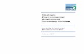 Strategic Environmental Assessment Screening Opinion · PDF fileStrategic Environmental Assessment Screening Opinion: Corpusty & Saxthorpe Neighbourhood Plan February 2017 ... The