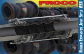 Proco Series 230 Rubber · PDF fileProco Series 230 Rubber Expansion Joints are designed for piping systems to absorb pipe movements, relieve stress, reduce system noise/vibration,