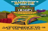 September 9-10-11 26th annual celtic celebration at the ...pghirishfest.org/wp-content/uploads/2016/07/Pittsburgh-Irish... · 26th annual celtic celebration. ... in the areas of history,