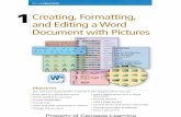 Microsoft 1Creating, Formatting, and Editing a Word ...web.cse.ohio-state.edu/cse1111/Electronic Chapters/Shelly Cashman... · a single page in length, ... Find the appropriate graphical