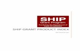 SHIP Grant Product Index - · PDF fileDeli Worker Safety ... Best Practices for Reducing Fire Fighter Risk of Exposures to Carcinogens Evaluation of Mitigation of Firefighter Cancer