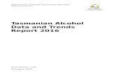 Tasmanian Alcohol Data and Trends Report   Web viewTable 1: Indicators and data sources for alcohol availability, alcohol consumption, and alcohol-related harm in Tasmania1