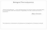 Biological Thermodynamics - Casegroupcasegroup.rutgers.edu/lnotes/Thermodynamics_lecture.pdf · Biological Thermodynamics “Classical thermodynamics… is the only physical theory