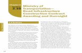 3.10 Ministry of Transportation Road Infrastructure ... · PDF fileRoad Infrastructure ... requires considerable ongoing maintenance. ... Ministry of Transportation—Road Infrastructure