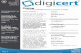 DigiCert Phishing White Paper: A Primer on What Phishing ...docs.apwg.org/.../DigiCert_Phishing_White_Paper.pdf · click on a link to his Facebook account. ... phishing malware propagates