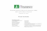 Food Systems - University of Vermonttri/pdf/FoodSystemsFinal_Profs.pdf · problems, food-borne disease, hunger and agricultural pollution. ... In addition, contemporary food systems