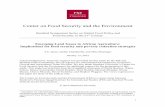 Center on Food Security and the Environment · PDF fileCenter on Food Security and the Environment Stanford Symposium Series on Global Food Policy and Food Security in the 21st Century