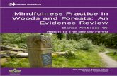 Mindfulness Practice in Woods and Forests - Causal Impact and Woods... · The Mersey Forest is one of the leading environmental regeneration ... 5 3. Wellbeing links ... Examples