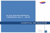 2016 HOSPITAL DE QUILPUÉ - · PDF fileMarga que contribuye a la recuperación de la Salud entregando atención de calidad en el marco de un trabajo en red, con personas comprometidas