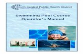Swimming Pool Course - South Central Public Health District · PDF file2 Introduction Swimming pools are a very popular form of recreation in the United States and their numbers are