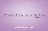 RD folleto bodas 2015 espanol - Ofertas de hoteles · PDF file· Arreglo de ˚ores naturales para la mesa nupcial ... · Recepcion de boda ¨semi privada¨ en nuestro ... · Servicio