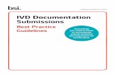 IVD Documentation Submissions - BSI Group · PDF fileIVD Documentation Submissions ... Our mission is to ensure patient safety while supporting timely access to global medical device