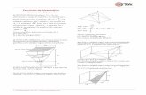 Exercícios de Matemática Geometria Espacial - Rumo ao ITA · PDF file1 | Projeto Rumo ao ITA – Exercícios de Matemática Geometria Espacial 1) (FUVEST-2010) Dois planos S 1 eS