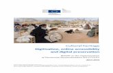 1 Cultural heritage - Interaccióinteraccio.diba.cat/sites/interaccio.diba.cat/files/e160093.pdf · 1 Cultural heritage Digitisation, ... Digital technologies and the internet bring