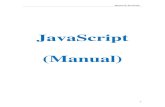 JavaScript (Manual)wiener.edu.pe/.../programacion-web-2/Curso-practico-de-javascript.pdf · Manual de JavaScript 5 Es visual: permite la moderna “programación visual” (ventanas,