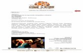 AGENDA DE PRESENTACIONES 1 - icbc.gob.mx 2015-Mexicali.pdf · Fundación Guitarra de América, ... eventos propios como Mystery y Noche de Duetos y Solistas. Sábado 10 Gala de Ballet
