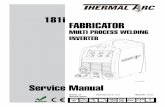 181i Fabricator - Gases, Welding, Industrial, MRO & Safety · PDF fileFabricator Multi proceSS welding inverter. ... 5.01 Inverter Design ... power circuit and machine internal circuits