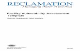 Facility Vulnerability Assessment Template - usbr.govusbr.gov/mussels/research/docs/facilitytemplate/Facility... · 1.10 Has the final report been distributed? 5. Mussel Risk Evaluation