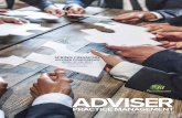 ADVISER - cfd Investments · PDF fileADVISER CONFERENCE APRIL 27-28, 2017 ... Financial Planning - Alice Howe Redtail - Rick Williamson FMG - Greg Woodbury Right Capital -