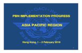 ASIA PACIFIC REGION - pbninfo.gov.hk Work Progress of the ICAO APAC... · PBN IMPLEMENTATION PROGRESS ASIA PACIFIC REGION 1 Hong Kong, 1 – 2 February 2010