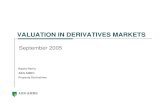 Rawle Parris ABN AMRO Property Derivatives - SSBVssbv.org/pics/SSBV-RP-VIDM-sep2005.pdf · Rawle Parris ABN AMRO Property Derivatives ... Valuation in Derivatives Markets • In an