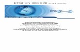 EN 300 328 - ETSI - Welcome to the World of Standards! · PDF fileETSI EN 300 328 V1.9.1 (2015-02) Electromagnetic compatibility and Radio spectrum Matters (ERM); Wideband transmission