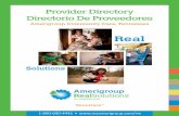 Provider Directory Directorio De Proveedores - … Directories PUBLIC...Provider Directory Directorio De Proveedores Amerigroup Community Care, Tennessee TennCareSM ... la lista más