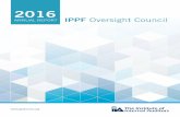 IPPF - The Institute of Internal Auditors Documents/2016-IPPF... · Overview of the IPPF Volunteer Committees and Board In 2016, The IIA revamped the structure and charters of the